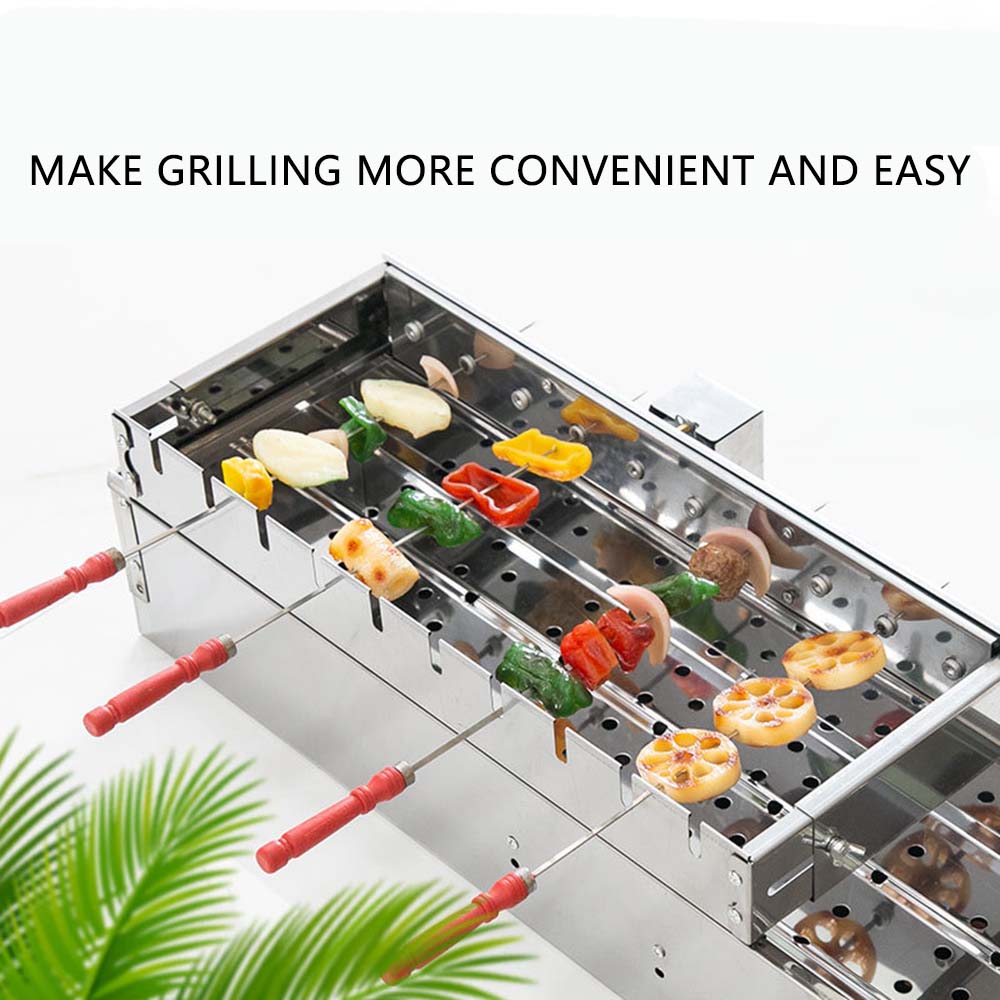 Hot Dog Press - Komercyjne szaszłyki do grilla ze stali