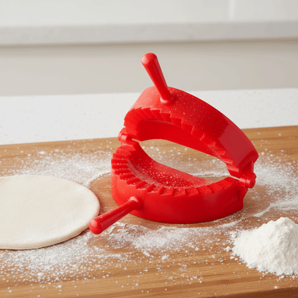 Dumpling Press Set - Instrukcja obsługi przyrządu do pierogów, ręczna
