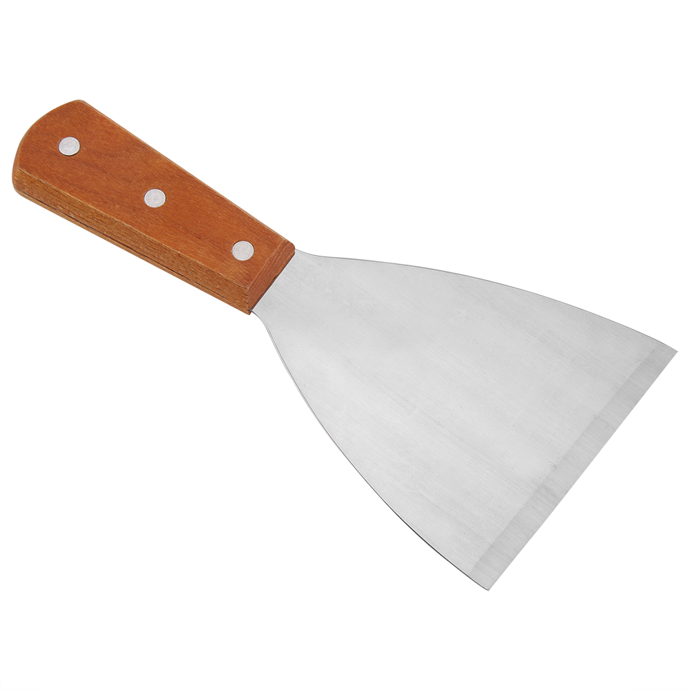 Okonomiyaki Spatula - Skrobak do łopaty ze stali nierdzewnej