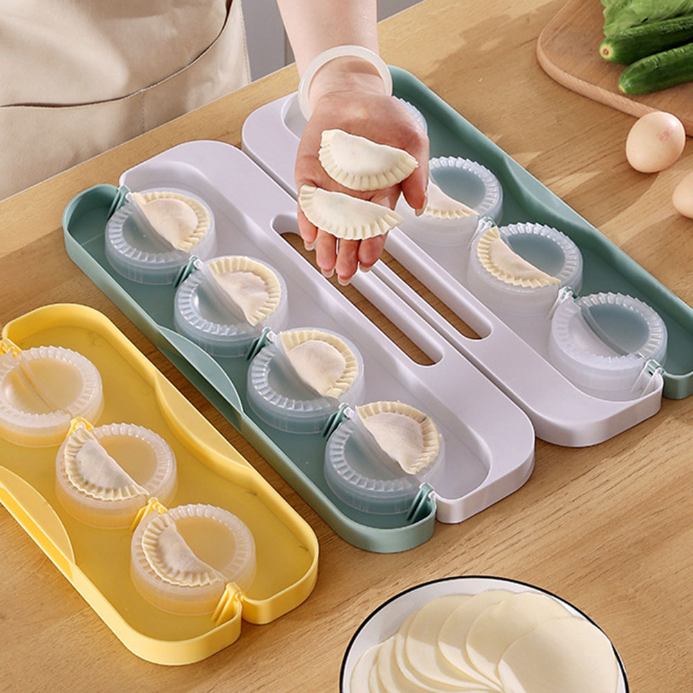 Dumpling Press Set - DIY urządzenie do robienia pierogw 8-siatkowa