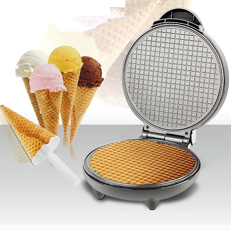Waffle Cone Maker - Elektryczna maszyna do robienia jajek rolkowych,
