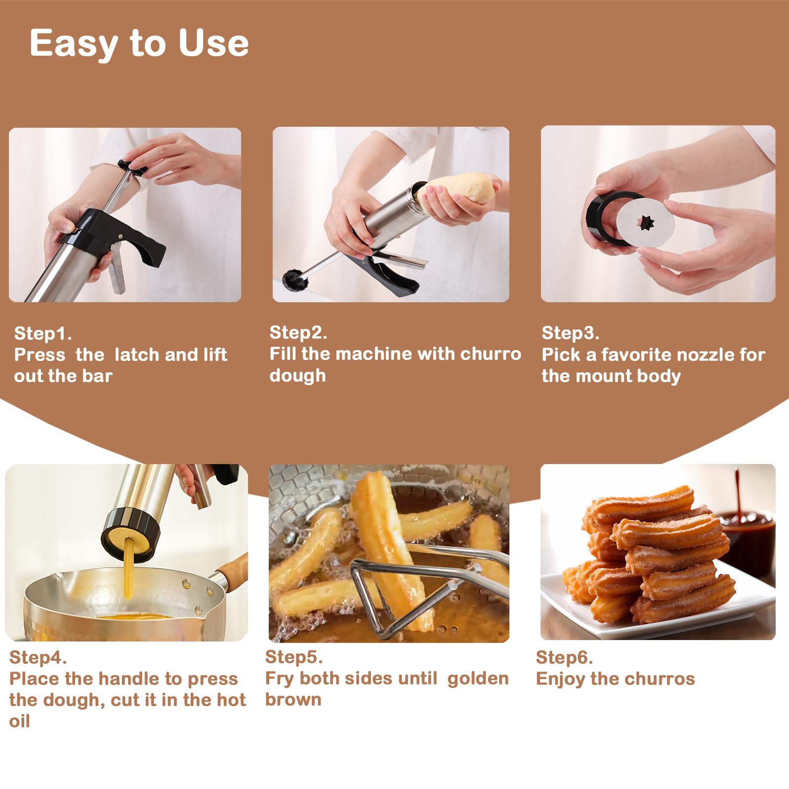 Tradycyjna Maszynka do Churro  – Churros Maker Gun recenzja i cena