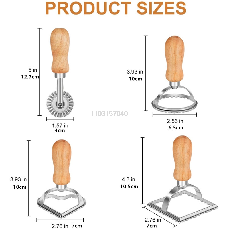 Zestaw 3/4 szt. ręcznych forem – Dumpling Press Set recenzja i cena