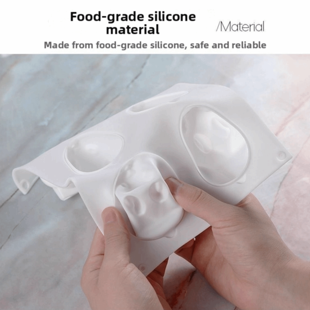 Elastyczne silikonowe formy 3D – Bunny Cake Mold recenzja i cena