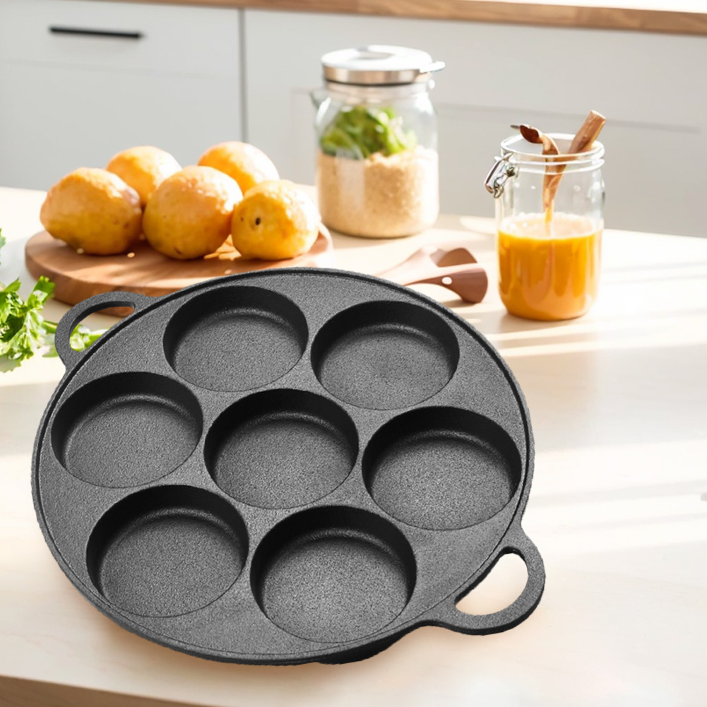 Patelnia żeliwna z 7 otworami, – Cast Iron Corn recenzja i cena