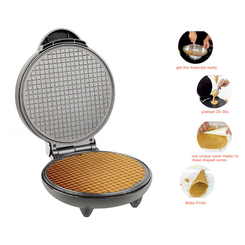 Elektryczna maszyna do robieni – Waffle Cone Maker recenzja i cena