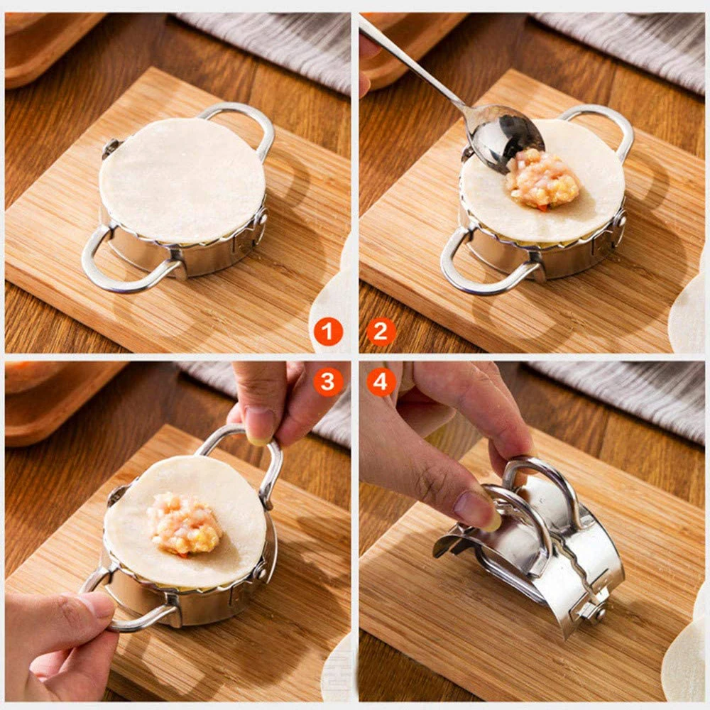 Forma do pierogów ze stali nie – Dumpling Press Set recenzja i cena