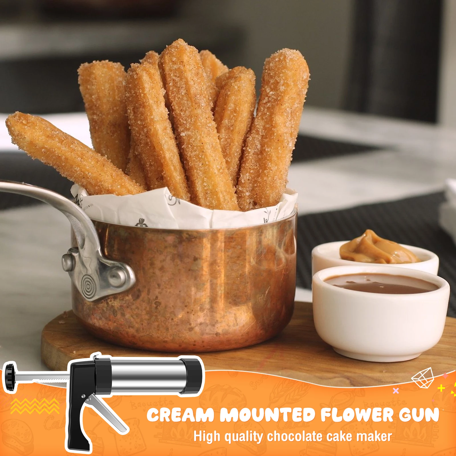 Maszyna do Churro Stal Nierdze – Churros Maker Gun recenzja i cena